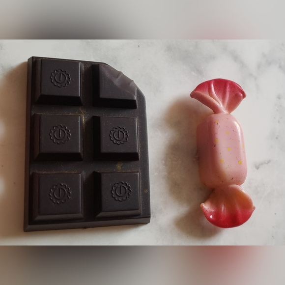 Vintage 1980s Ice Cream Candy Chocolate Sweets Kitchen Magnets - Picture 6 of 7